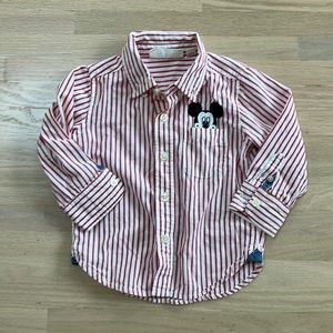 Baby Gap Mickey Mouse Button Up size 18-24mo